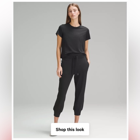 lululemon athletica Pants - Lululemon Ready to Rulu High-Rise Jogger
Crop Length in black - size 6